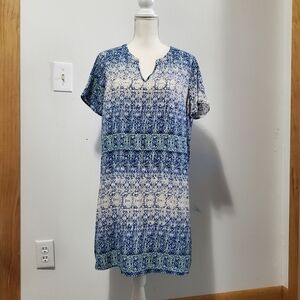 Skies Are Blue Shift Dress